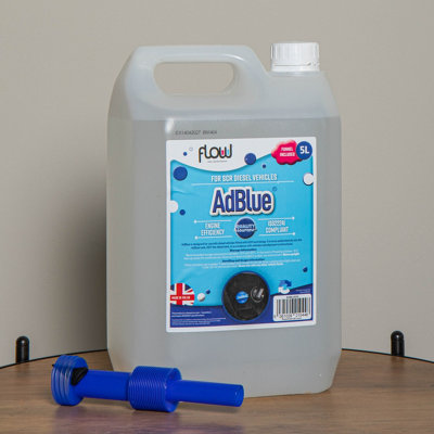 Samuel Alexander 5 Litre Adblue Fluid With Nozzle For Diesel Car Vehicle Engines from B&Q