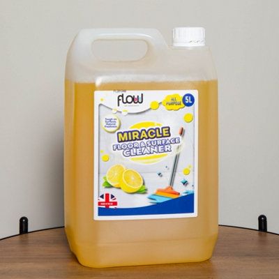 Samuel Alexander 5 Litre Lemon Scented Multi-Purpose Floor And Surface Cleaner from B&Q