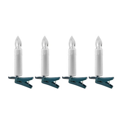 Samuel Alexander Unisex Cream 12M Set Of 50 Christmas Tree Light Candles Leds & Timer Function In - Image 6