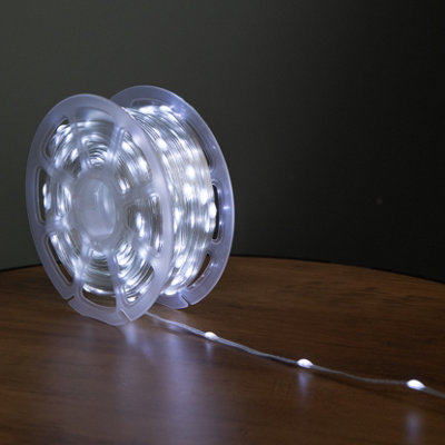 Samuel Alexander Light/White Up Christmas Two Tone String With 500 Warm & Cool Leds 37.5M