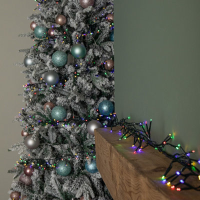 Samuel Alexander 18.5M 1440 Led Christmas Cluster Multi-Action String Lights With Timer In Multi-Coloured from B&Q