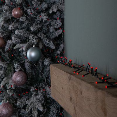 Samuel Alexander 9M 360 Led Battery Operated Christmas Berrybrights String Lights In Red from B&Q