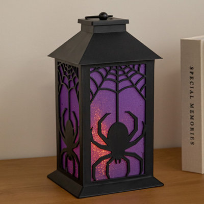Rackhams Light 32Cm Battery Powered Up Spider Halloween Lantern With Leds - Image 6