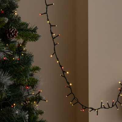 Red/White 12.5M 500 Led Treebrights Christmas String Lights In & Warm - Image 3