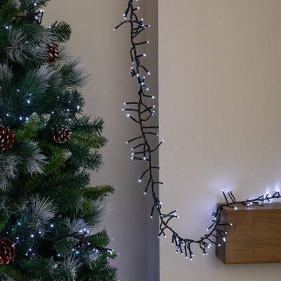 Rackhams White 10M 1000 Led Cluster Christmas String Lights In Cool - Image 5