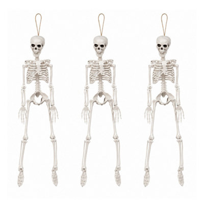 Samuel Alexander 3-Pack 3Ft Posable Halloween Skeleton Decorations - Image 5