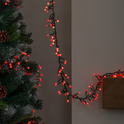 Red 5M 500 Led Globe Cluster Christmas String Lights In - Image 4