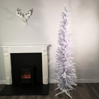 Samuel Alexander 7Ft (210Cm) White Pencil Pine Christmas Tree With 401 Tips from B&Q