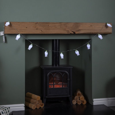 Samuel Alexander 1.8M Battery Powered The Snowman Christmas String Lights With 10 Ice White Leds from B&Q