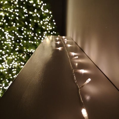 Premier100 Led Multi Action Battery Operated Timelights™Warm White/clear from B&Q