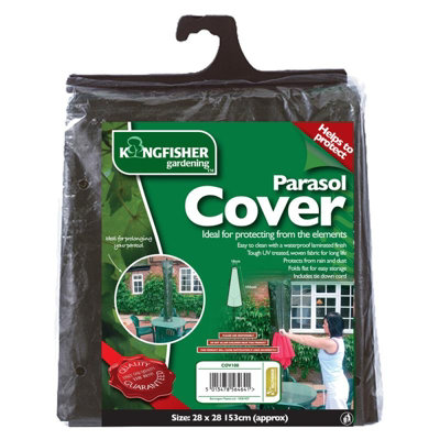 Samuel Alexander Kingfisher Waterproof Garden Parasol Cover 18Cm X 28Cm X 150Cm from B&Q