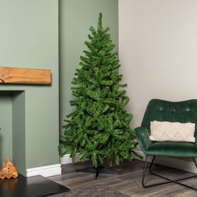 Samuel Alexander Green Colorado Spruce Artificial Christmas Tree With 481 Tips 6Ft