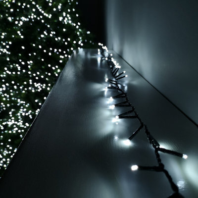 Samuel Alexander 12.5M 500 Led Treebrights Christmas String Lights With Timer In Cool White from B&Q