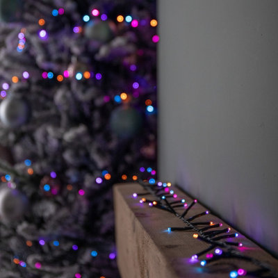 Samuel Alexander 50M 2000 Led Treebrights Christmas String Lights With Timer In Rainbow from B&Q