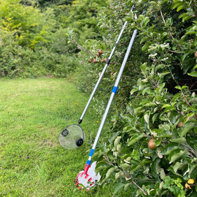 Selections Apple Harvesting Collection KitApple Picker Plus Rolling Collector from B&Q