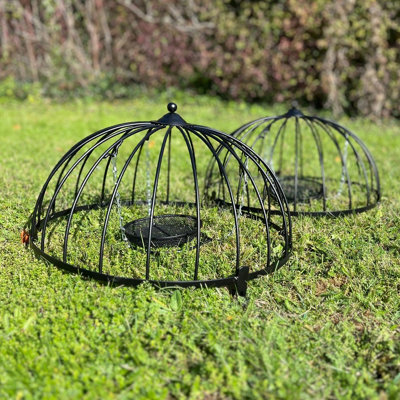 Selections Ground Bird Feeder Haven Cage (Pack Of 2) from B&Q