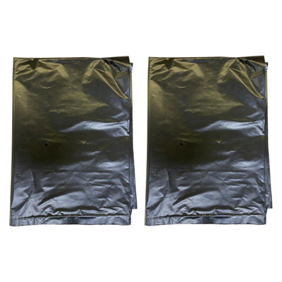 B&Q -  Pack Of 2 Replacement Poly Liners For Wooden Garden Patio Planters (43Cm X 43Cm X 43Cm)