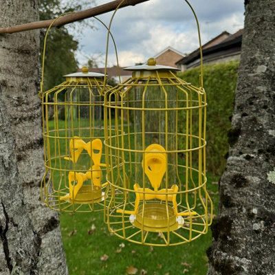 Selections Squirrel Proof Hanging Bird Seed Feeder (Set Of 2) from B&Q