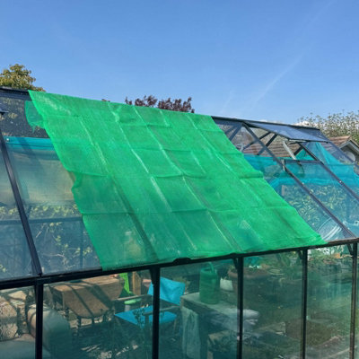 Greenhouse Garden Sun Shade & Privacy Screen Net (2.5m x 1.8m) 65% Shading Rate - Image 2