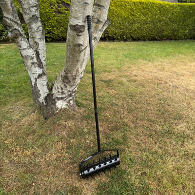 Selections Heavy Duty Sand Fill Rolling Garden Lawn Aerator