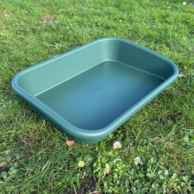 Selections Large Green Plastic Garden & Greenhouse Potting Tray from B&Q