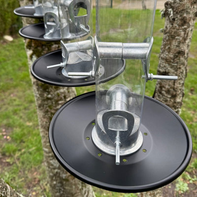 Selections Bird Feeder Seed Catcher Tray Attachment (Pack Of 4) from B&Q