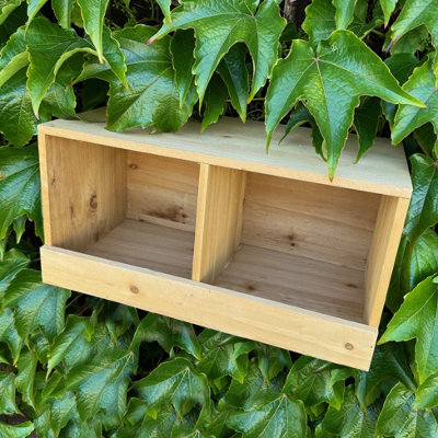 Selections Large Wooden Pigeon Birdhouse Garden Nest Box from B&Q