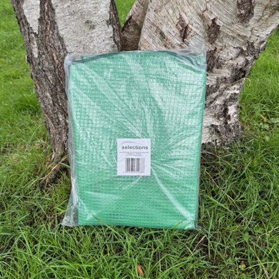 Selections Large 4 Tier Extra Wide Reinforced Replacement Greenhouse Cover from B&Q