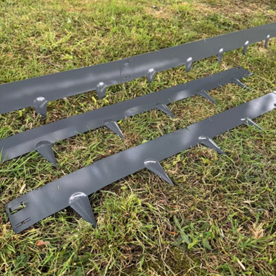 Selections Metal Garden Lawn & Border Edging In Grey (20M X 8Cm)20 Panels from B&Q
