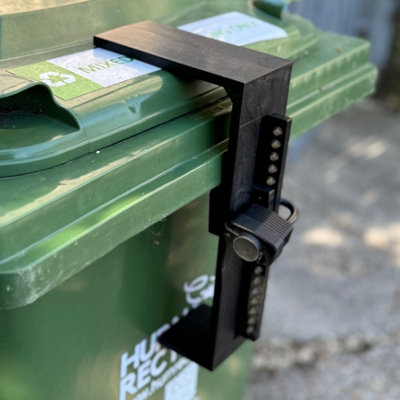 Selections Wheelie Bin Tough Plastic Security Lock With Padlock from B&Q