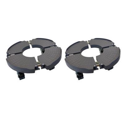 Selections Adjustable Plant Pot Trolley Mover (40Cm47Cm)Pack Of 2 from B&Q
