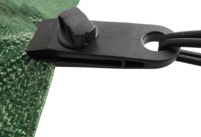 Cost Wise Taraulin Clips /screw Down Tarp Grips Pack Of 20 Tarpaulin Clamps/clips Screw Down Holders Replacement Eyelet, from B&Q