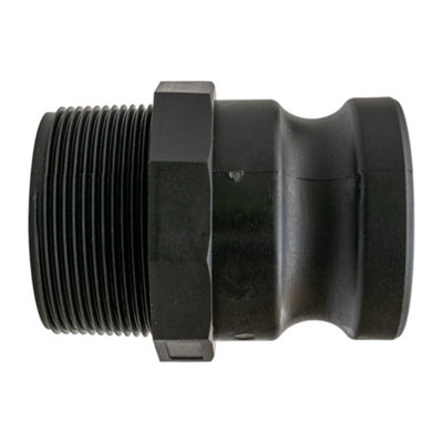 Cost Wise Tough Polypropylene Camlock Layflat Hose Connectors/adaptors Type F Male Thread 1" Bsp from B&Q