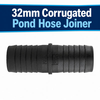 Cost Wise Pond Corrugated Hose Elbow Barb Fitting For 32mm (1.25") Pipe from B&Q
