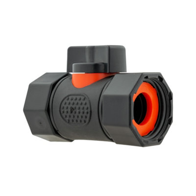 Cost Wise Garden Watering Hose/irrgation Flow Control Valve Male-Femaleclick-Lock/thread (Female Thread-Female Thread) from B&Q