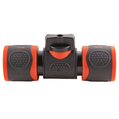 Cost Wise Garden Watering Hose /irrgation Flow Control Valve Male-Femaleclick-Lock/ Thread (Female-Female Click-Lock) from B&Q