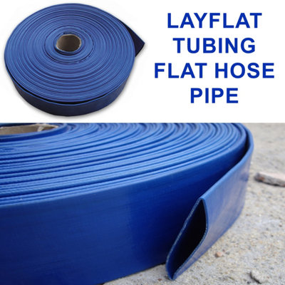 Cost Wise 50M X 1" (25mm) Layflat Discharge Hose For Submersible Pumps,hot Tubs,pools Drainage from B&Q