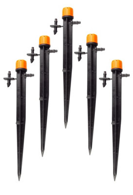 Costwise Automatic Garden Watering Peg Drippers For PotsBaskets,adjustable & Cleanable from B&Q