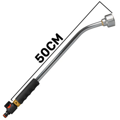 Cost wise Garden Professional Watering Lance,light Aluminium+Flow Valve+Connector (50Cm) from B&Q