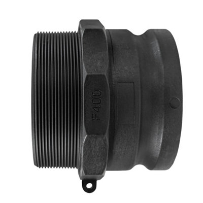 Cost Wise Tough Polypropylene Camlock Layflat Hose Connectors/adaptors Type F Male Thread 3" Bsp from B&Q