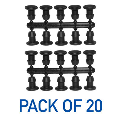 Cost wise Garden Automatic Watering  Blanking Plugs For Irrigation Pipe/micro Pipe,pack Of 20 from B&Q