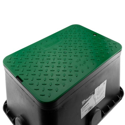 Cost Wise Heavy Duty Underground Irrigation Standard Valve Box Lawn Sprinkler Valve Cover from B&Q