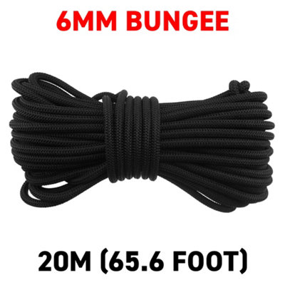 Cost Wise 20M X 6mm Heavy Duty Elasticated Tarpaulin Securing Shock Bungee Cord from B&Q