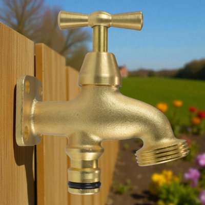 Cost Wise Anywhere Outdoor Garden Tap,no Plumbing In Click On Water Supply from B&Q