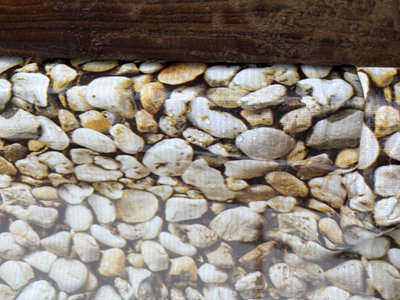 Cost Wise Pebble Effect Pvc Pond Line Heavy Duty 450Gsm Garden Fish & Koi Pond / Wildlife Pool LinerUv Resistant2.5M X5M from B&Q