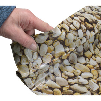 Cost Wise Pebble Effect Pvc Pond Liner4M X6MHeavy Duty 450Gsm Garden Fish & Koi Pond / Wildlife Pool LinerUv Resistance from B&Q