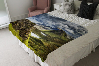 Andrew Lee Mountains In Highland,scotland (Blanket) / Default Title from B&Q