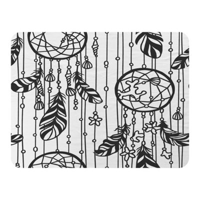 Andrew Lee Black Contour (Blanket) / Default Title from B&Q