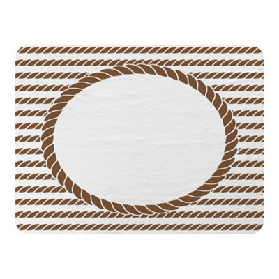 Andrew Lee Rope Border (Blanket) / Default Title from B&Q