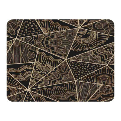 Andrew Lee Geometric Triangles With Patterns (Blanket) / Default Title from B&Q